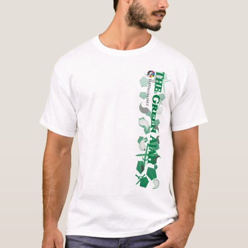 TarValonNet Green Scattered Pennants T_shirt
