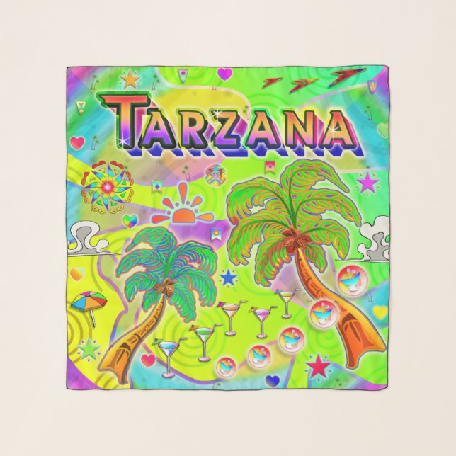 Tarzana Mind Focus Scarf (Front)