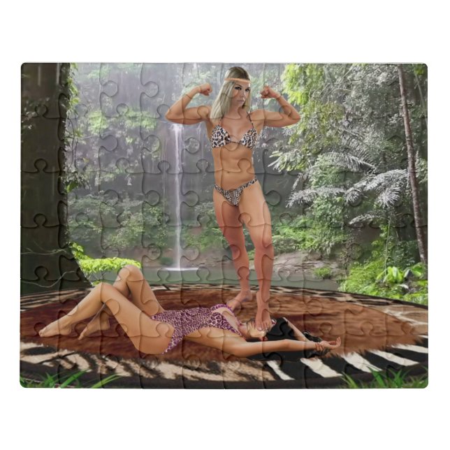 TARZANA’S VICTORY POSE JIGSAW PUZZLE (Puzzle Horizontal)