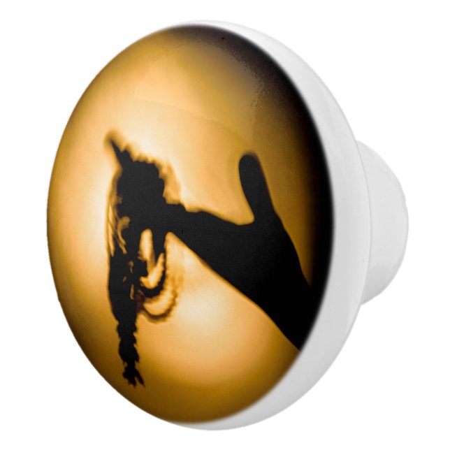 Tasbeeh Rosary Beads Ceramic Knob (Right)