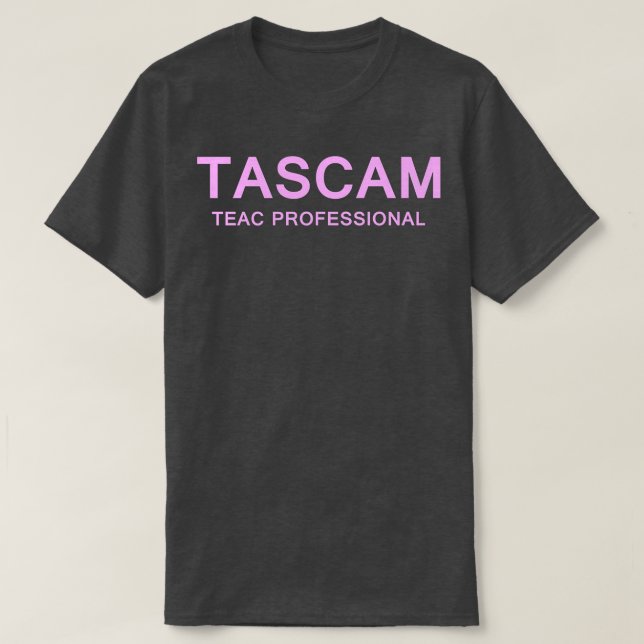 Tascam Pink T-Shirt (Design Front)