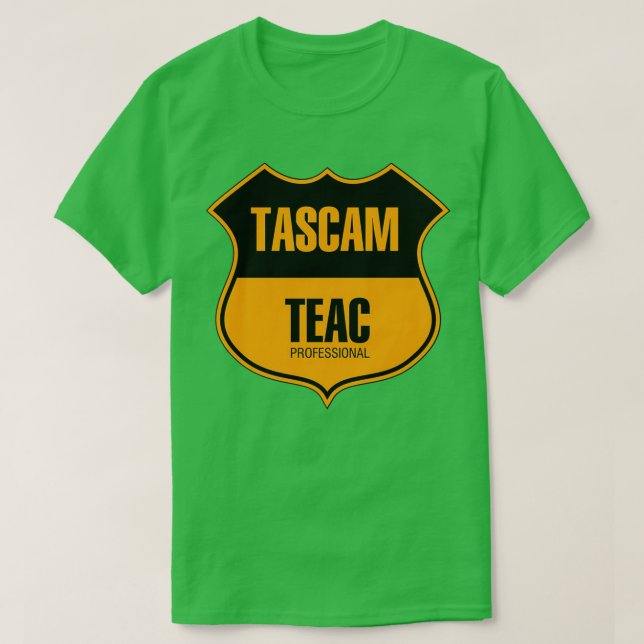Tascam Teac Professional T-Shirt (Design Front)