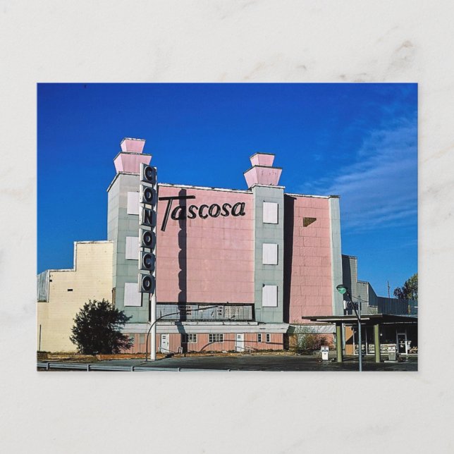 Tascosa Drive-In Theater, Amarillo, Texas Postcard (Front)