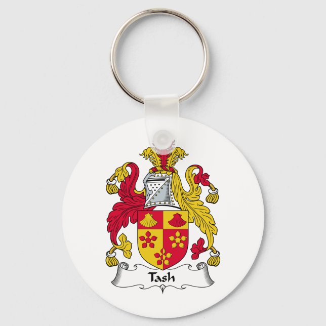 Tash Family Crest Keychain (Front)