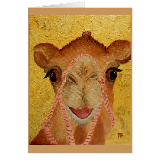 "Tasha" the cute Camel (Front)