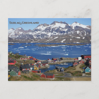 Tasilaq  Greenland Postcard