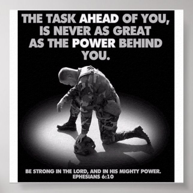 Task Ahead Poster (Front)