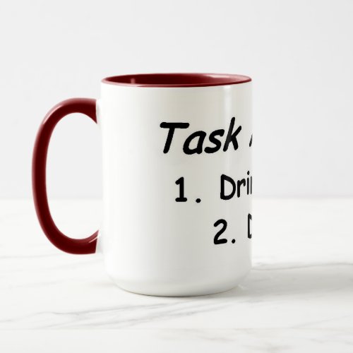 Task Analysis Coffee  ABA Mug