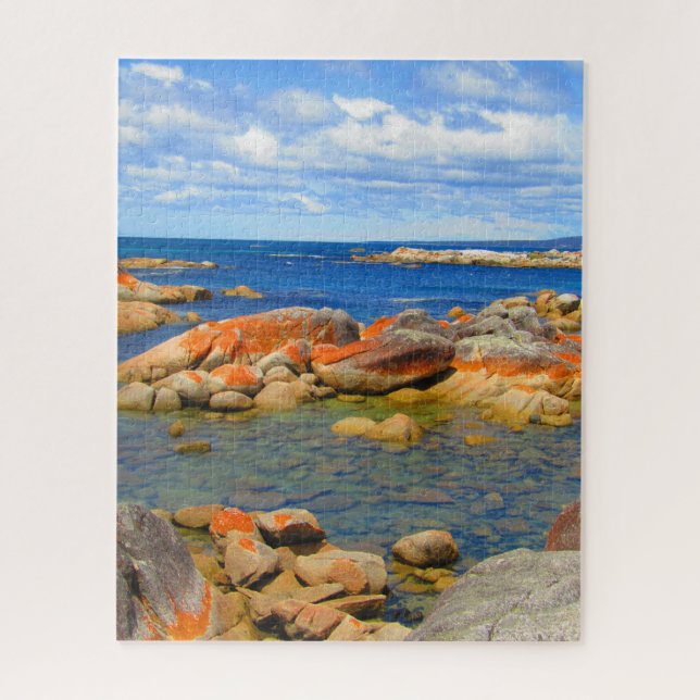 tasmania bay of fires jigsaw puzzle (Vertical)