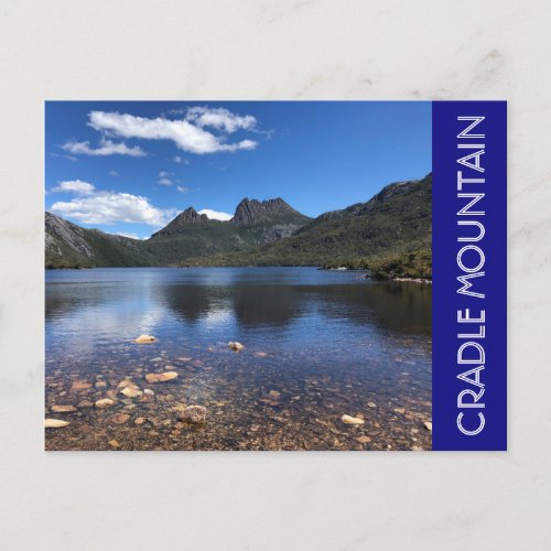 tasmania cradle mountain postcard