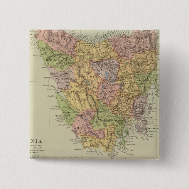 Tasmania, Fiji Button (Front)