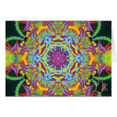 Tasmania Kaleidoscope Greeting Card (Front Horizontal)