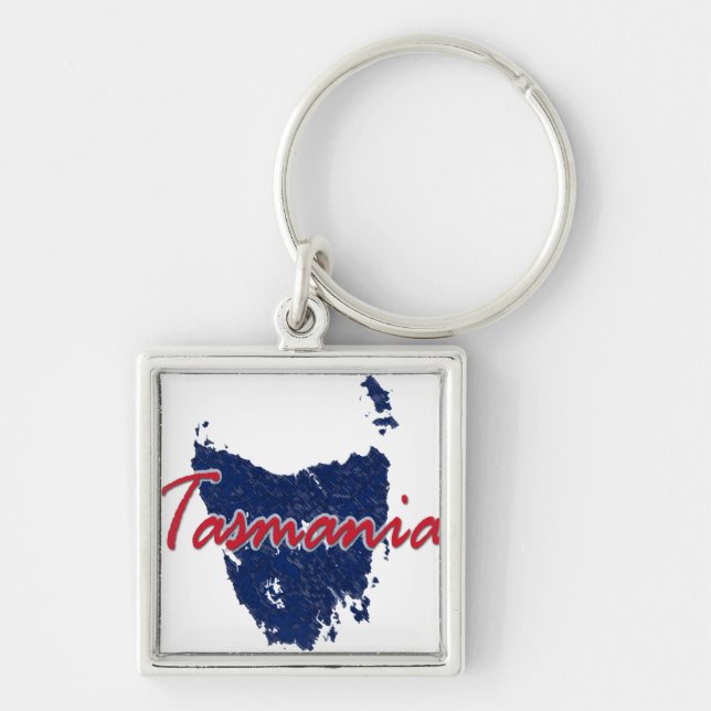 Tasmania Keychain (Front)