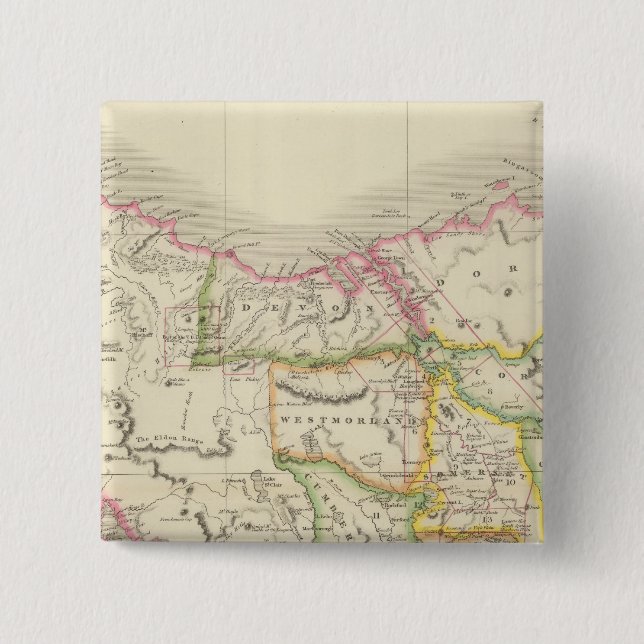 Tasmania Pinback Button (Front)