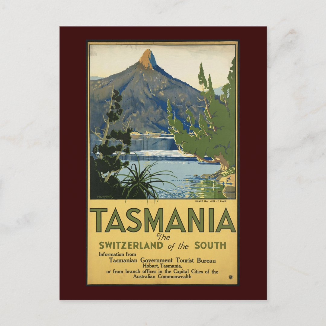 Tasmania Postcard Zazzle