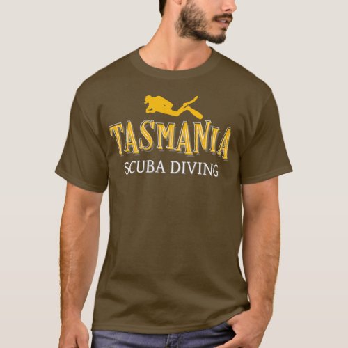 Tasmania Scuba Diving Diver T_Shirt