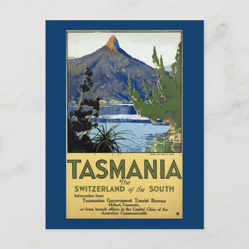 Tasmania  Switzerland of the South Postcard