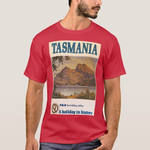 Tasmania vintage travel poster T_Shirt