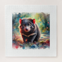 Tasmanian Devil 240824AREF116 - Watercolor
