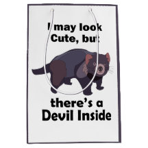 Tasmanian Devil Cute Devil Inside Funny Marsupial
