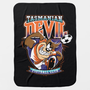 Tasmanian Devil Football Club Badge Baby Blanket