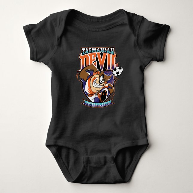 Tasmanian Devil Football Club Badge Baby Bodysuit (Front)