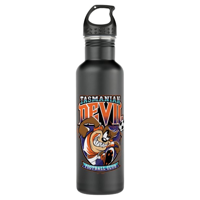 Tasmanian Devil Football Club Badge Stainless Steel Water Bottle (Front)
