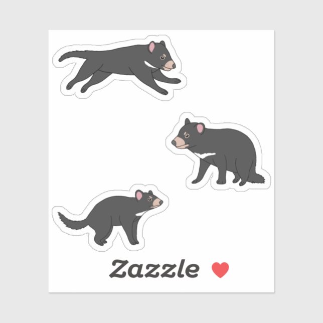 Tasmanian Devil  Sticker (Sheet)