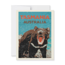 Tasmanian Devil, Tasmania island, Australia Postcard