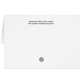 Tasmanian Wedge Tailed Eagles Cards (Back Horizontal)