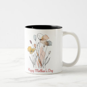 Tasse 2 Couleurs Happy Mother's Day Two-Tone Coffee Mug