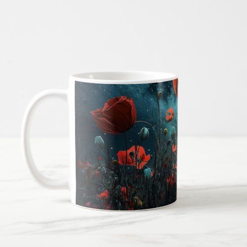 Tasse_ Coquelicots Nocturnes Coffee Mug