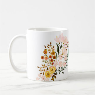 Tasse fleurs coffee mug