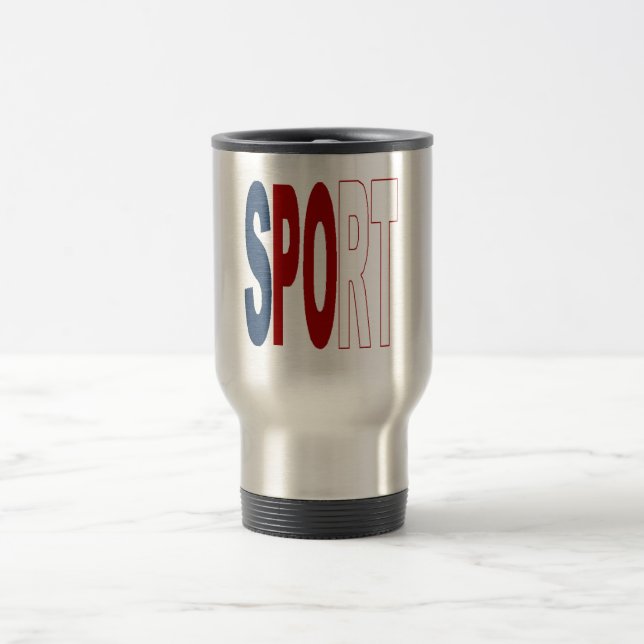 Tasse pour voyage  acier inoxydable  SPORT  Travel Mug (Center)