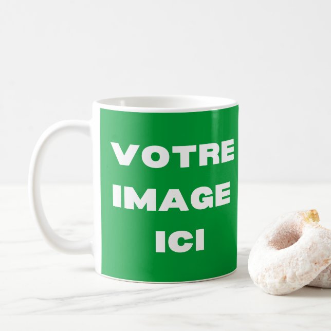 Tasse - Votre image ici - personnalisée Coffee Mug (With Donut)