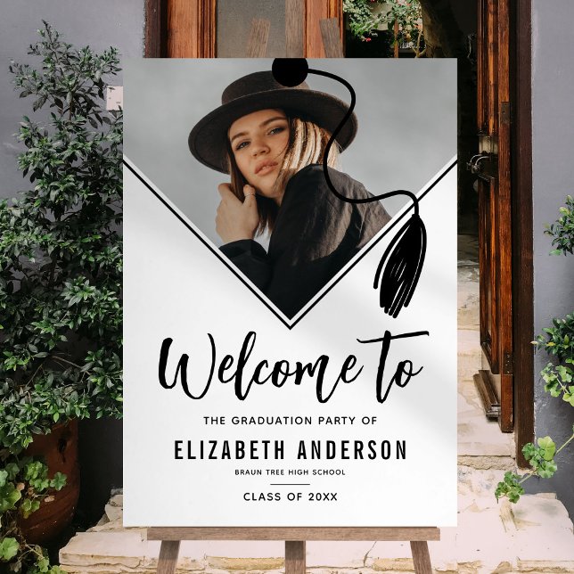 Tassel Cap Photo Graduation Party Foam Board (Creator Uploaded)