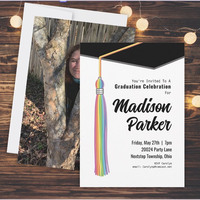 Tassel Graduation Party Invitation (Creator Uploaded)