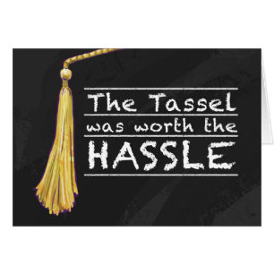 Tassel Hassle Silver Cards