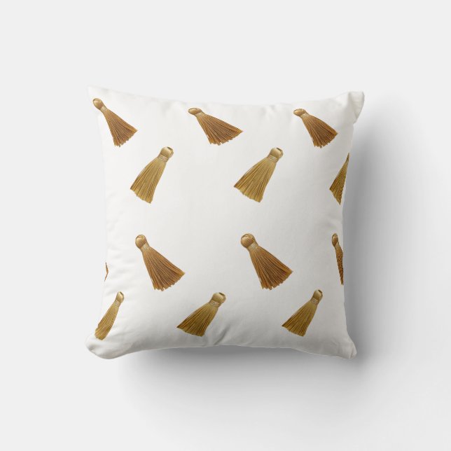 Tassel Pattern Pillow (Front)