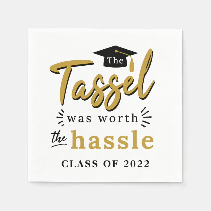 the tassel was worth the hassle Graduation personalised gift box G28K* 