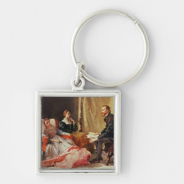 Tasso and Elenora D'Este Keychain (Front)