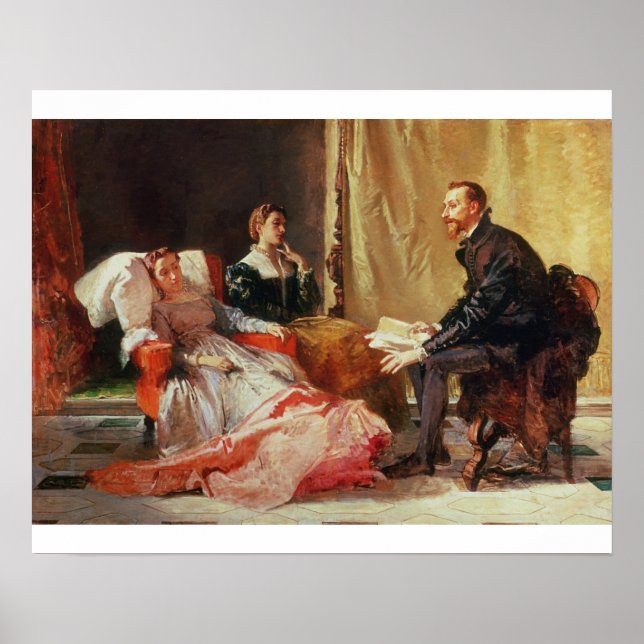 Tasso and Elenora D'Este Poster (Front)