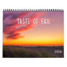Taste of Erie 2026 Landscape Calendar 