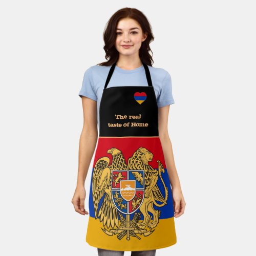 Taste of Home  Armenian Flag Armenia Cooking Apron