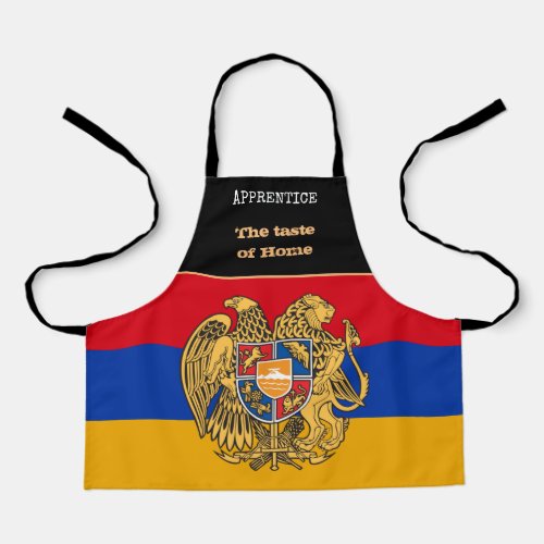 Taste of Home  Armenian Flag Armenia  Kids Apron