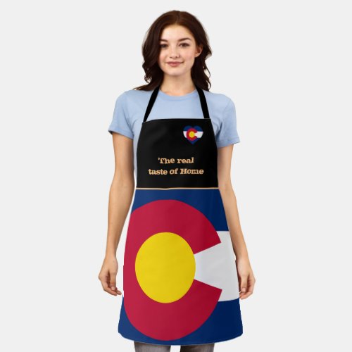 Taste of Home  Colorado Flag Colorado Cooking Apron