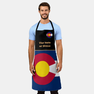 Taste of Home & Colorado Flag, Colorado /Cooking Apron