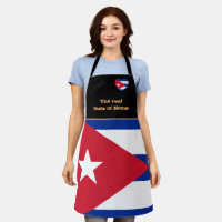 Taste of Home, Cuban Flag, Cuba /Cooking Apron