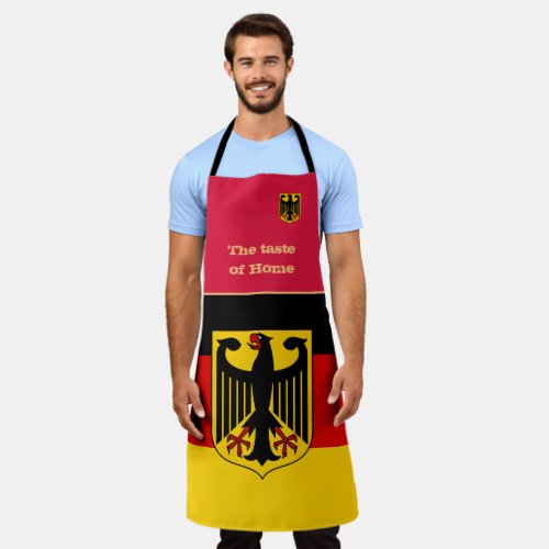 Taste of Home  German Flag Germany Cooking Apron