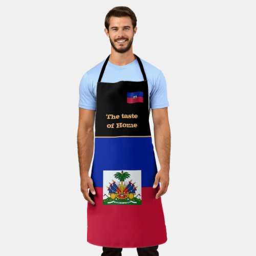 Taste of Home  Haitian Flag Haiti Cooking Apron